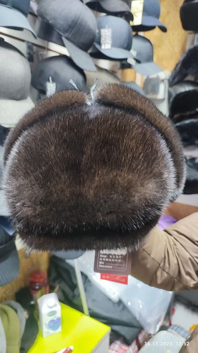 Продам шапку норковую