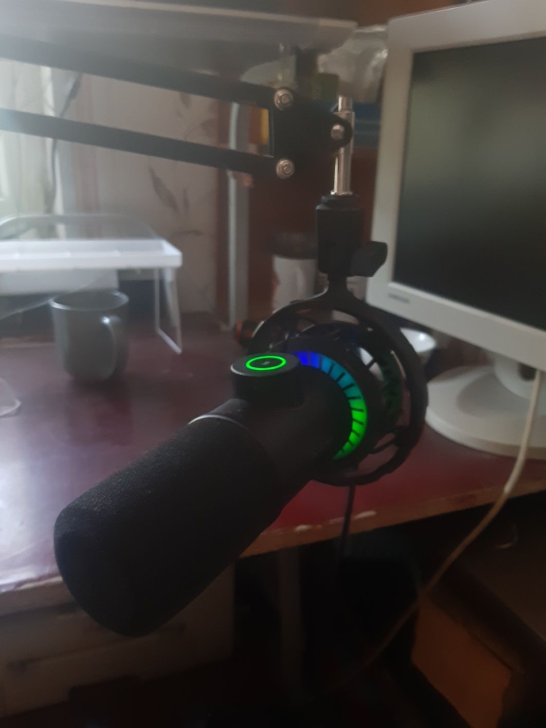 Динамический USB микрофон Fififne k658