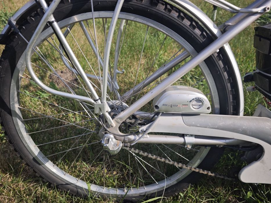 Vând bicicleta electrica de oraș, motor Panasonic