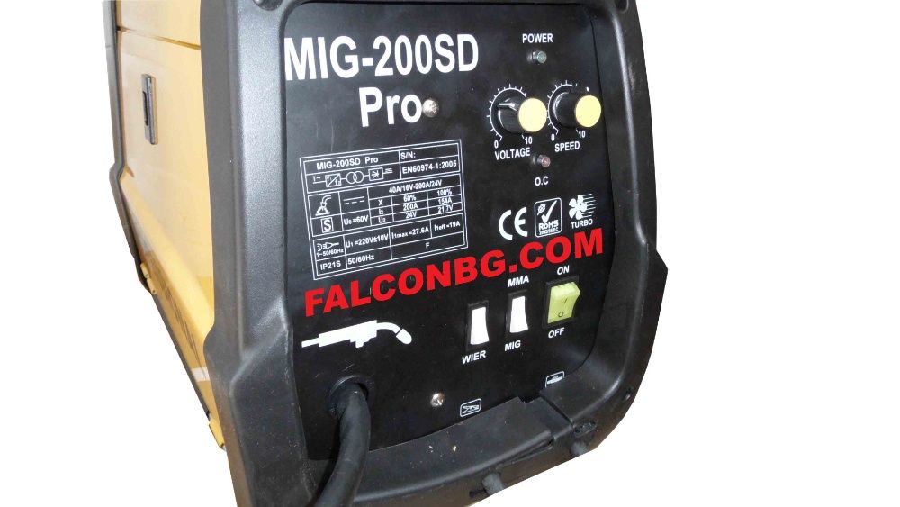 Co2 MIG-200 SD PRO Разпродажба на телоподаващи апарати