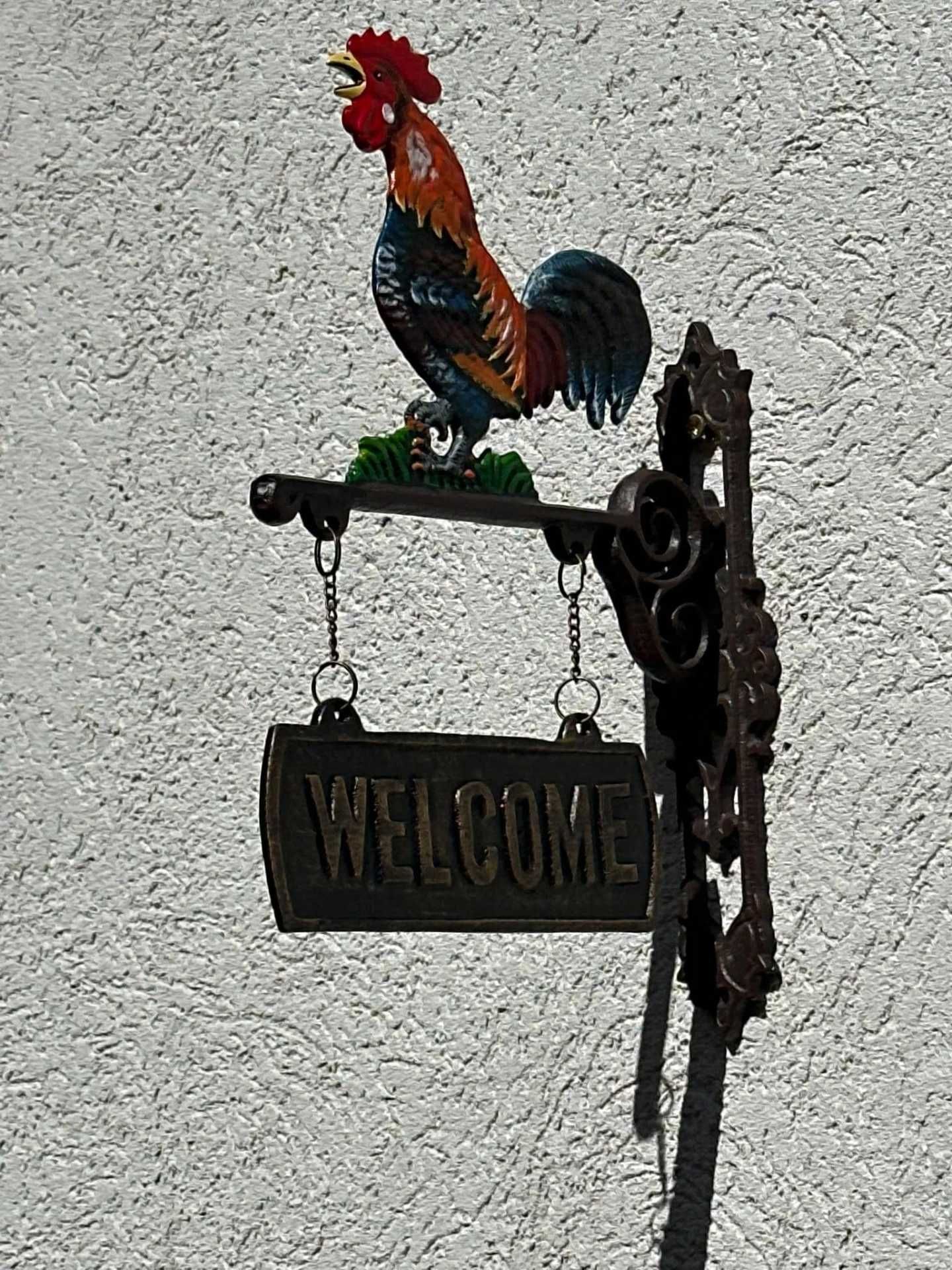 Welcome cu cocos din fontă