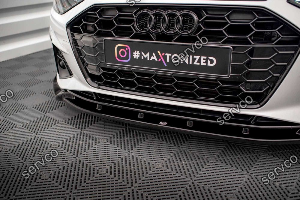Prelungire bara fata Audi A4 S-Line S4 B9 2019- v12 - Maxton Design