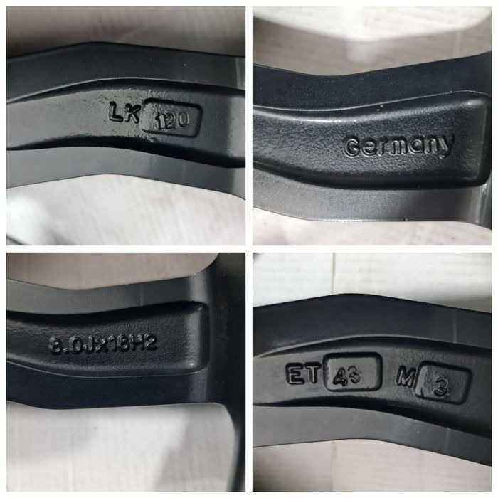 Jante 18 VW Transporter T5 T6 Caravelle Multivan Amarok Touareg 5x120