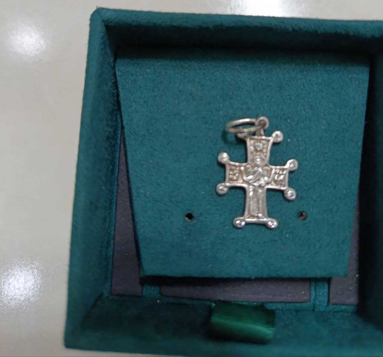 Кулон крестик. Серебро 925 пробы. Изящный.