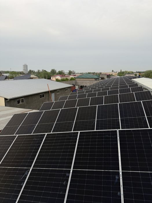 Qiyosh panel o’natish 5 kv dan 1 000 kvgacha