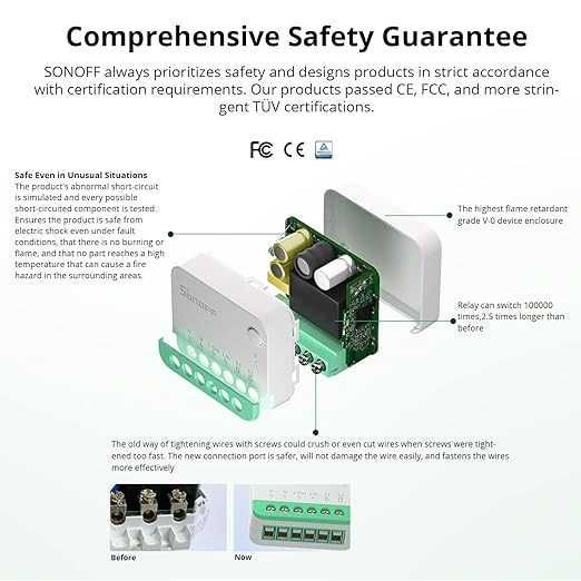 Set 2 relee inteligente Sonoff MINIR4M Extreme