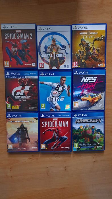 PS5 Slim 1TB + Гаранция до 2026 + Игри