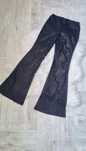 Pantaloni evazați negri eleganți damă mărimea S