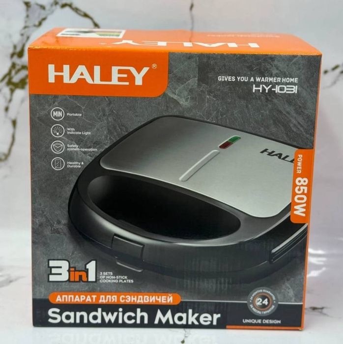 HALEY HY-1031 — 3-в-1 Сэндвич Аппараты | 850W