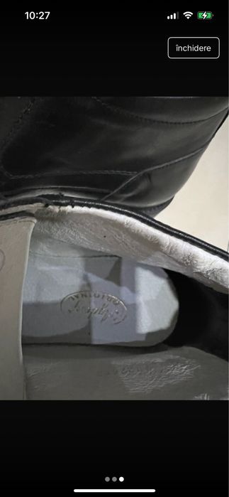 Ghete de piele nr 40