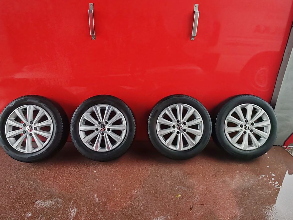 Jante aliaj WV Originale cauciucuri iarnă Michelin 205/55/16