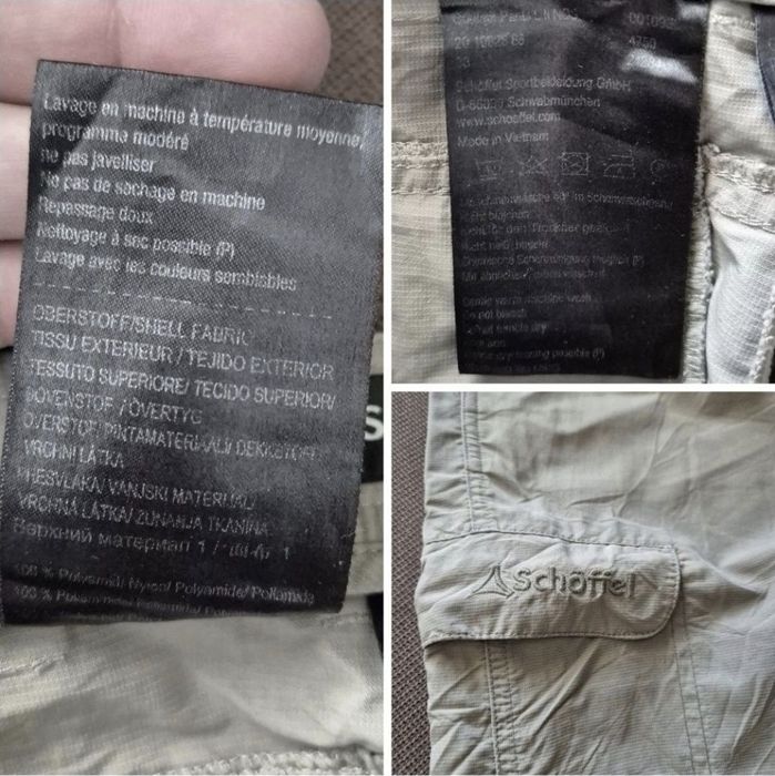 Pantaloni de drumeție Unisex, Schöffel - 42 (M Bărbați XL Femei)