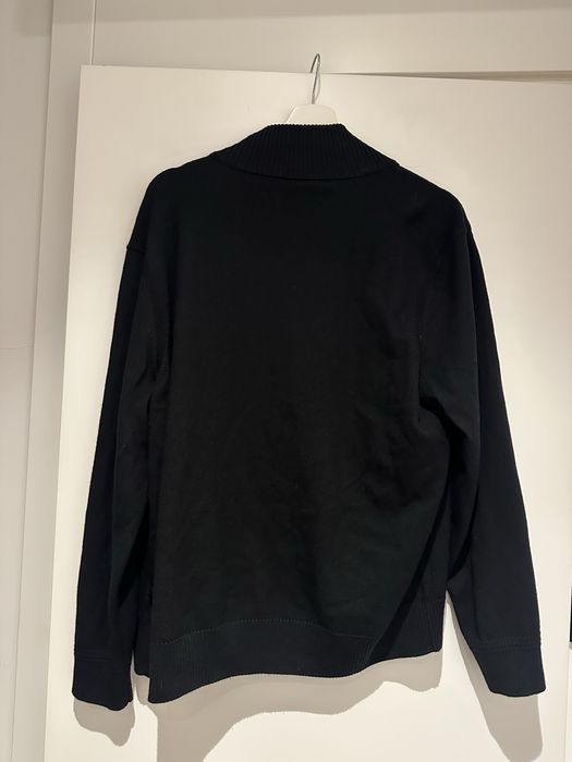 Мъжка черна жилетка Boss с вълна, оригинална, XL