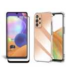 Husa Anti Soc + Folie Sticla 21D Privacy Samsung A13/A23/A33/A25/A16