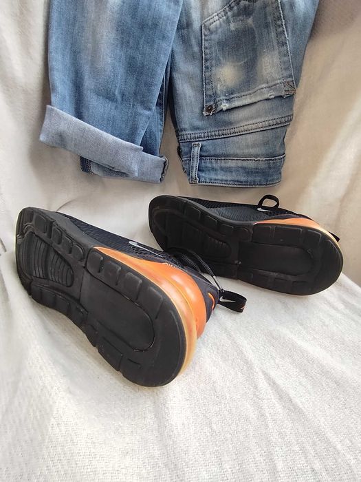 Детски Nike – №34 – черни с оранжево, много запазени