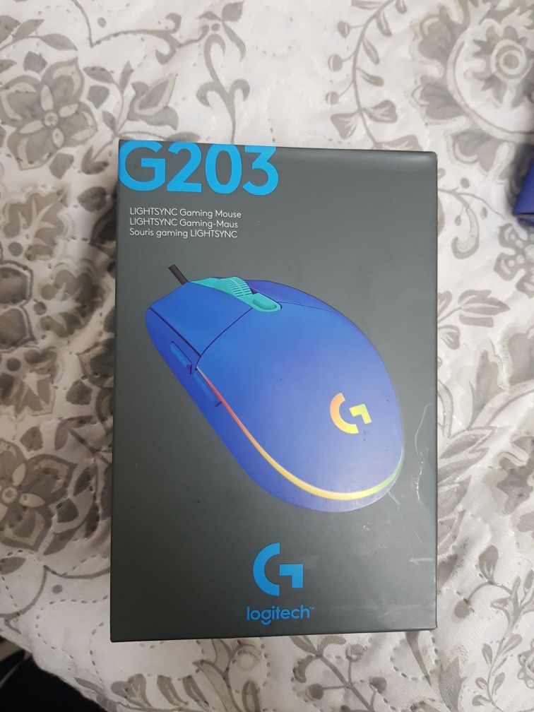 MOUSE G203 blue si black Logitech