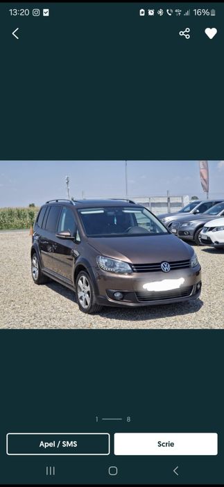 Vw Touran Cross 2011