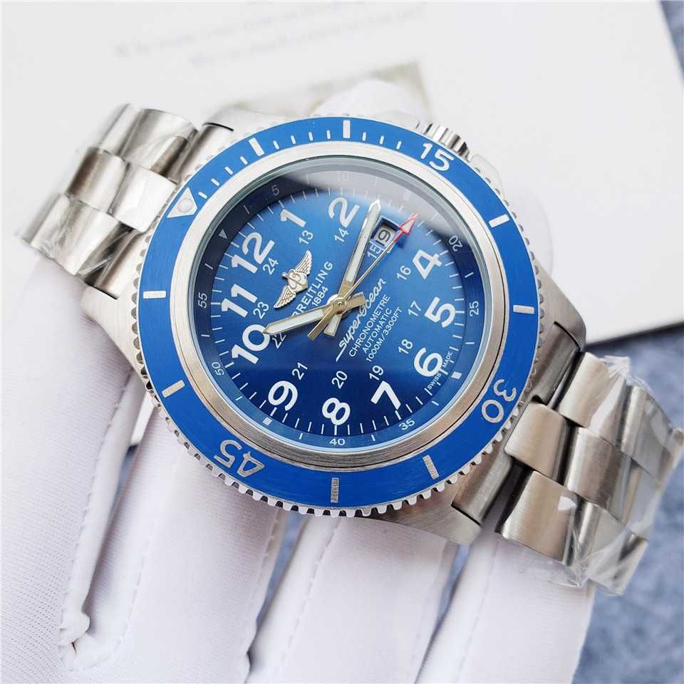Ceas bărbătesc automat Breitling Superocean Blue