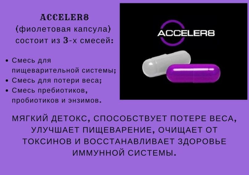Елев8, Elev8, Acceler8, клеточное питание