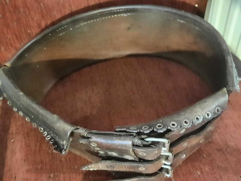 Chimir tradițional, șerpar, cingătoare sau brâu lat din piele