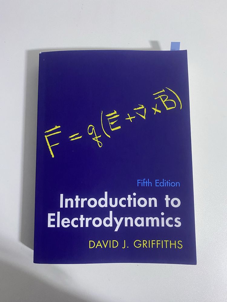 “Introduction to Electrodynamics” David J. Griffiths книга по физике
