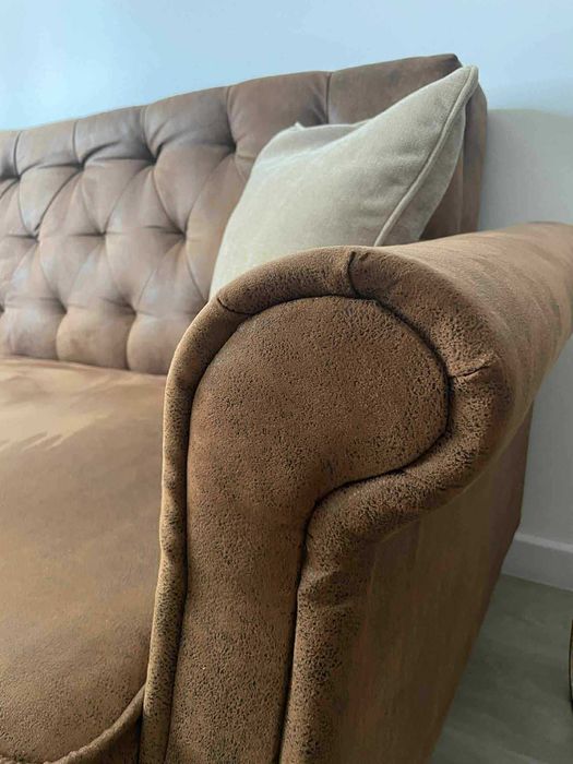 Canapea extensibilă Mobexpert maro – stare excelentă, fără defecte