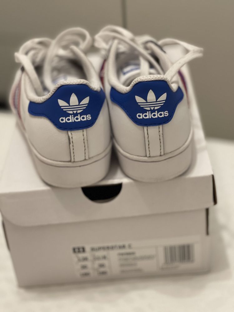 Adidas Superstar copii marimea 30, 18cm