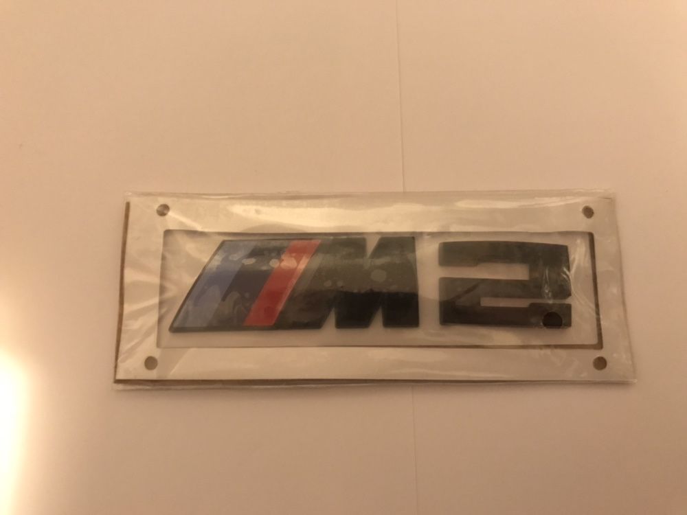 Emblema BMW M2 negru