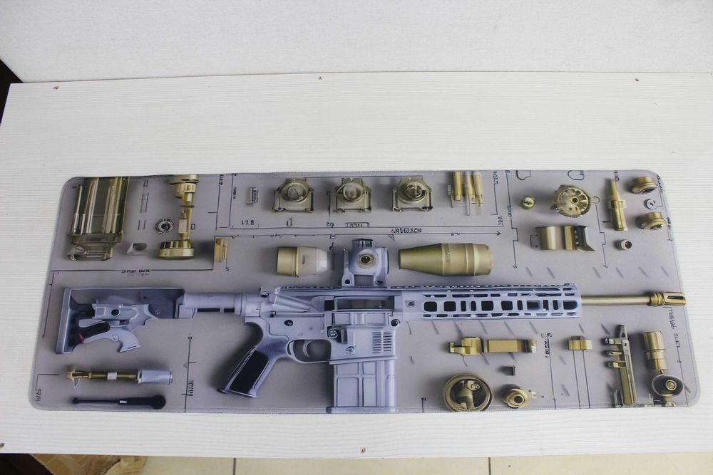 Коврик для мыши и клавиатуры большой 80х30