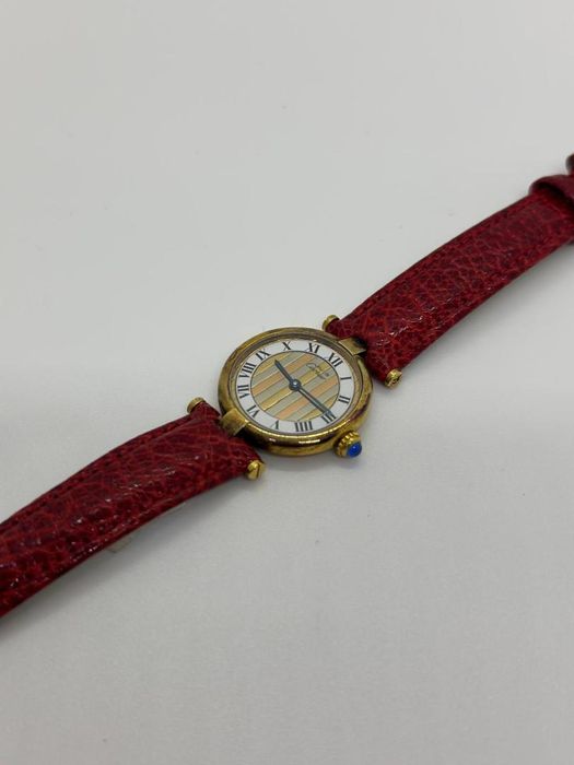 Ceas Must de Cartier Vermeil Ref No. 590004 -A-