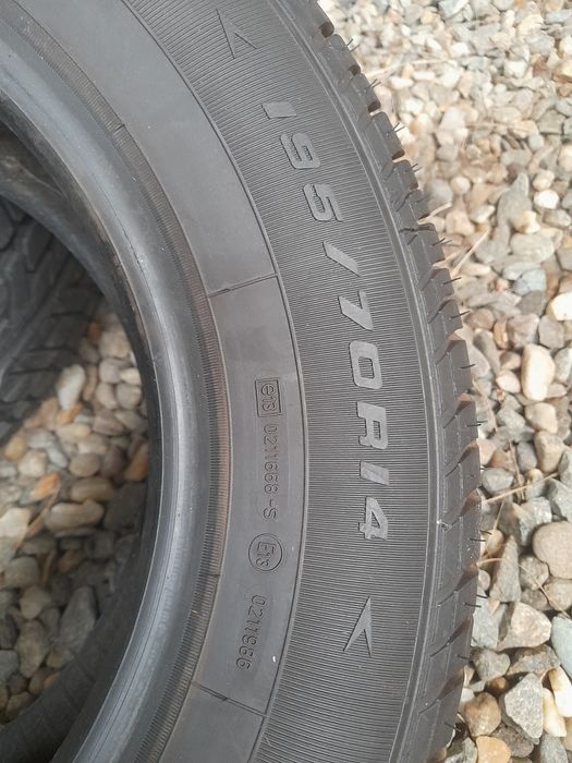 Set Jenta Roata Anvelope Cauciucuri Caiciuc Anvepa 195/70/R14