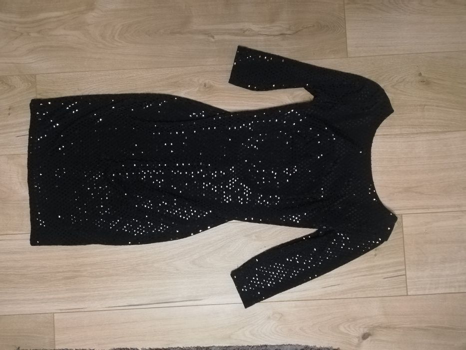 Rochie scurta cu sclipici