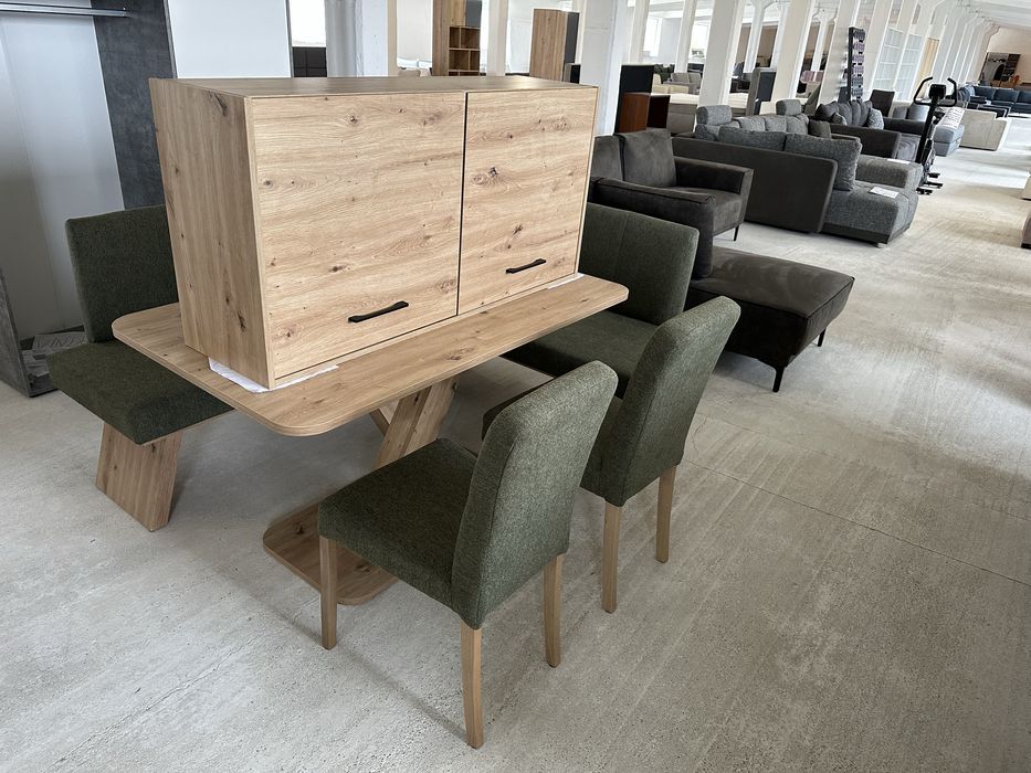 Coltar de bucatarie + masa + 2 scaune + comoda suspendata OFERTA !!