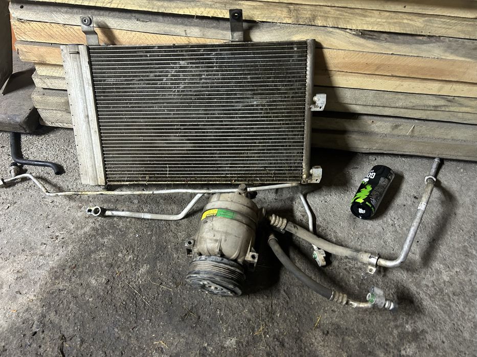 Кондиционер в сборе на шевроле нива