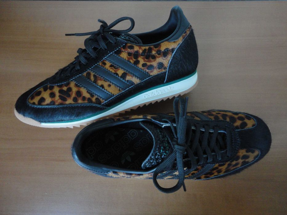 N37,5 Adidas/нови/естествена кожа/дамски маратонки