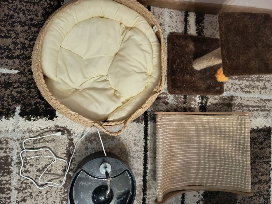 Котешко легло, фонтан и драсалки