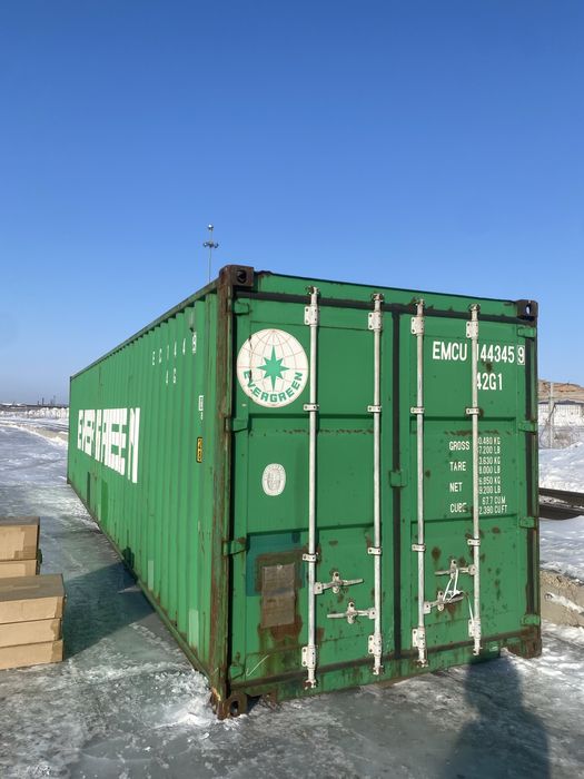 Контейнера 40 футовые ЖД(СТАНДАРТ) 2,6 GP Прям Наличии КОКШЕТАУ Выбор.