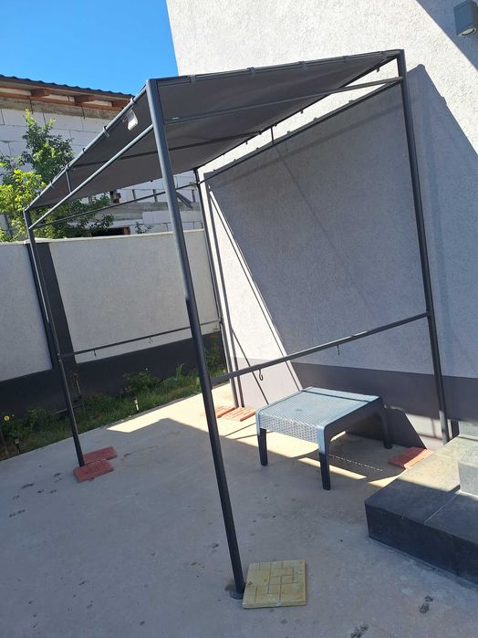 Pavilion acoperire zona gratar Naterial, 230 x 150 x 215 cm