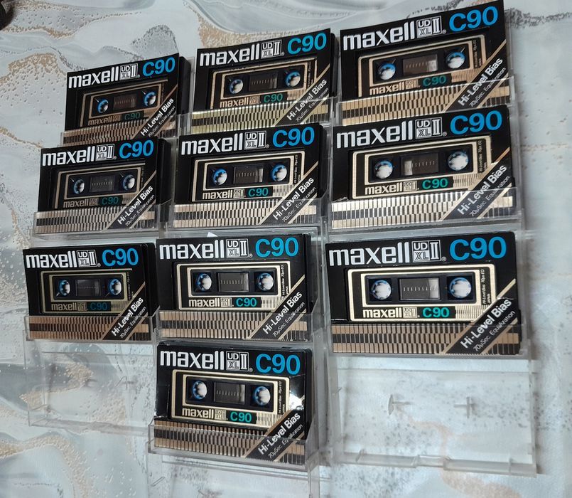 Аудио касети - MAXELL / Златен / - 90 мин. - хром