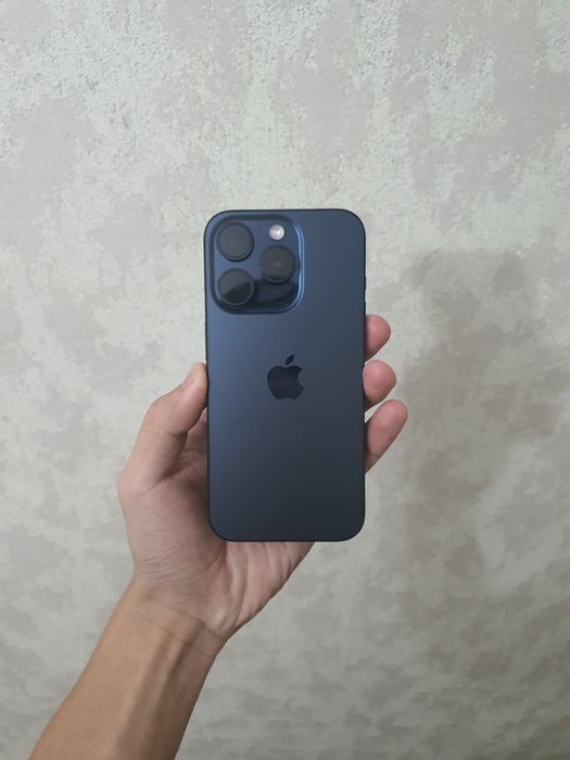 iPhone 15 Pro Blue Titanium
Xotira 128gb
Yomkst 8