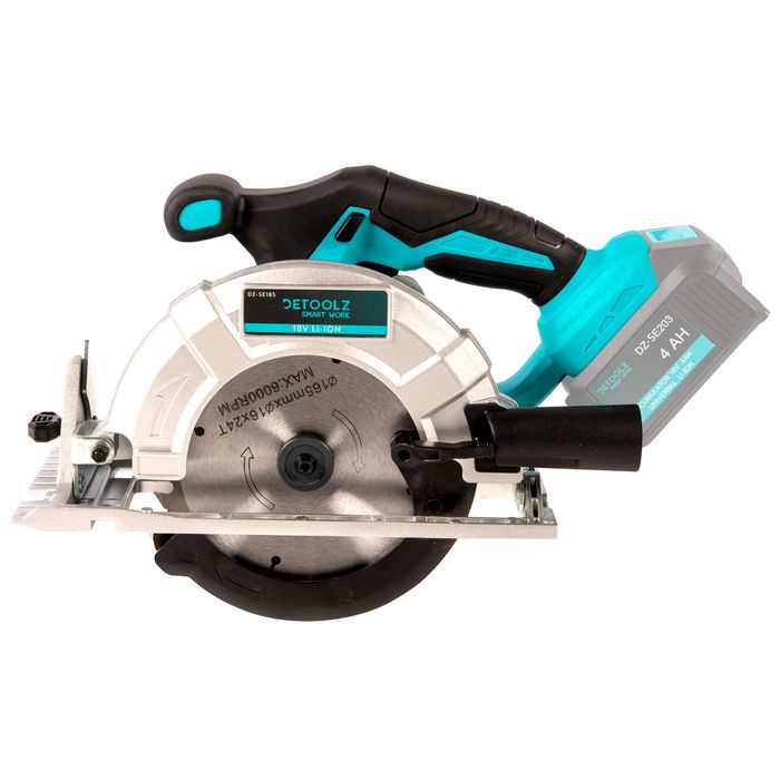 Fierastrau circular mana 18V fara perii 165mm 2 baterii (DZ-SE185+)