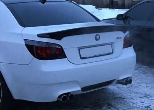 бмв е60 спойлер за багажник цсл / bmw e60 spoiler ducktail