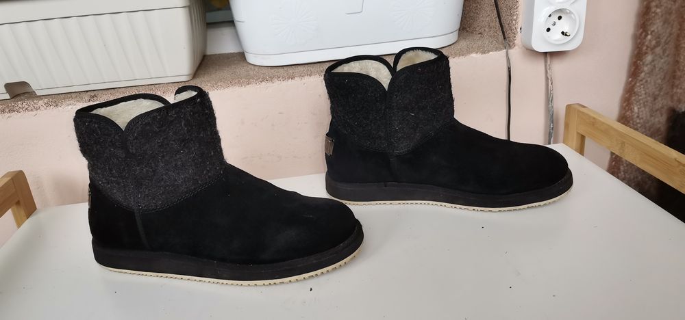 Боти Esprit 38 н. Естествен велур