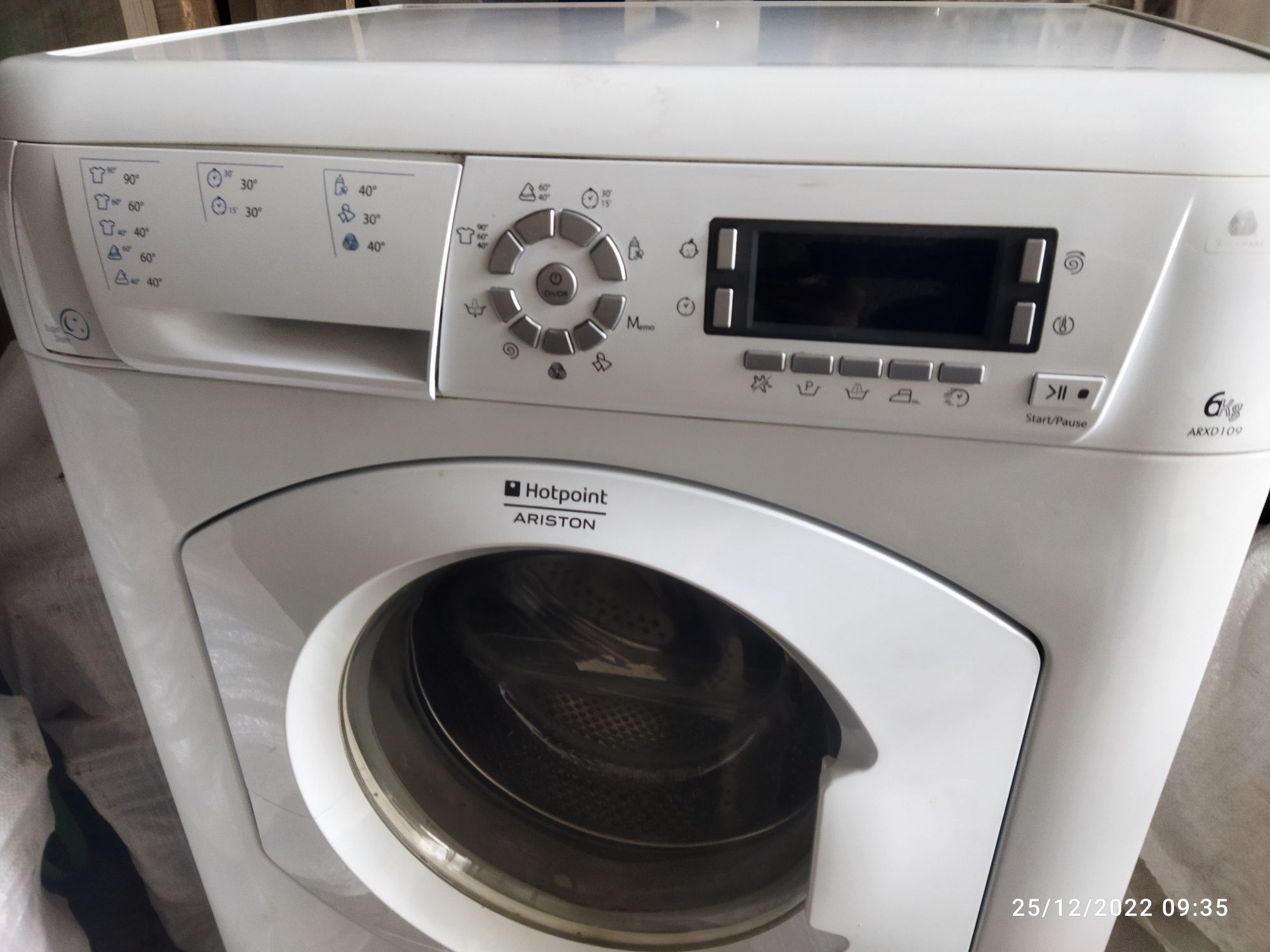 Пералня Ariston Hotpoint ARXD 109 - 6кг. на части