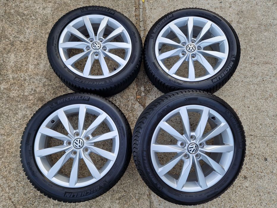 Jante Dijon Vw Golf 6-7 anvelope iarna 205 50 17 Michelin 2020