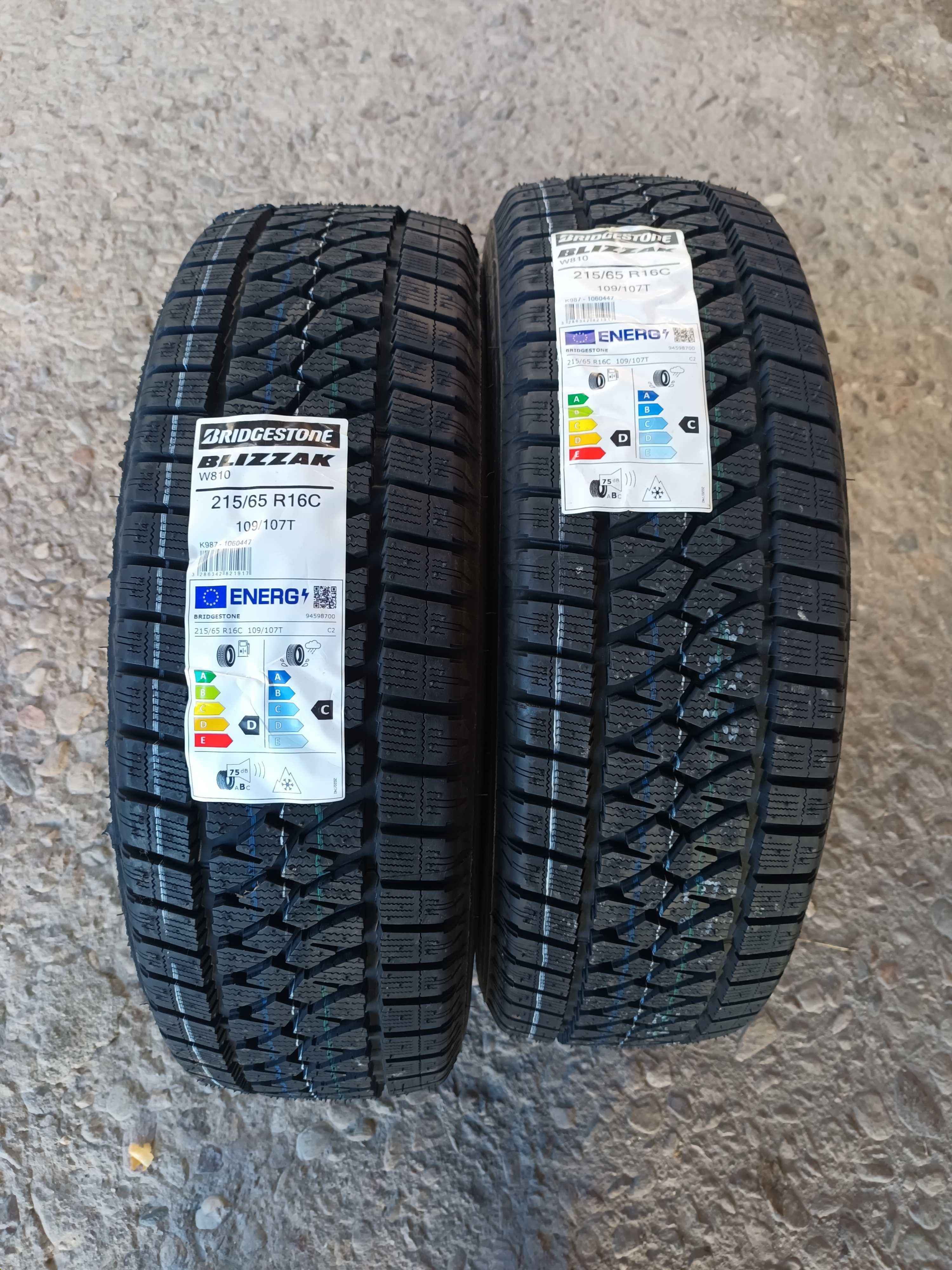 2 Нови бусови зимни гуми 215/65 R16C Bridgestone Blizzak W810 109/107T