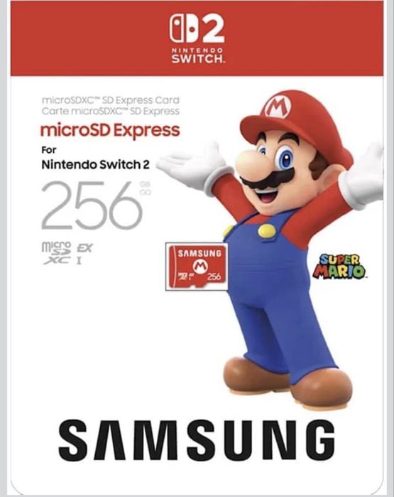 Samsung microSD Express Card 256GB  Nintendo Switch 2