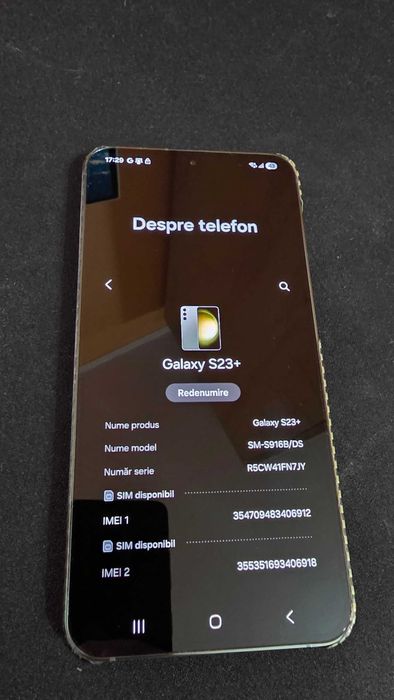 Samsung Galaxy S23+ cu garanție