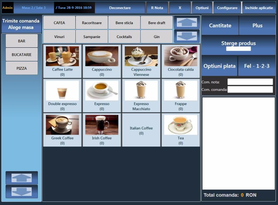 SOFTWARE Soft gestiune restaurant - Bar magazin Pos