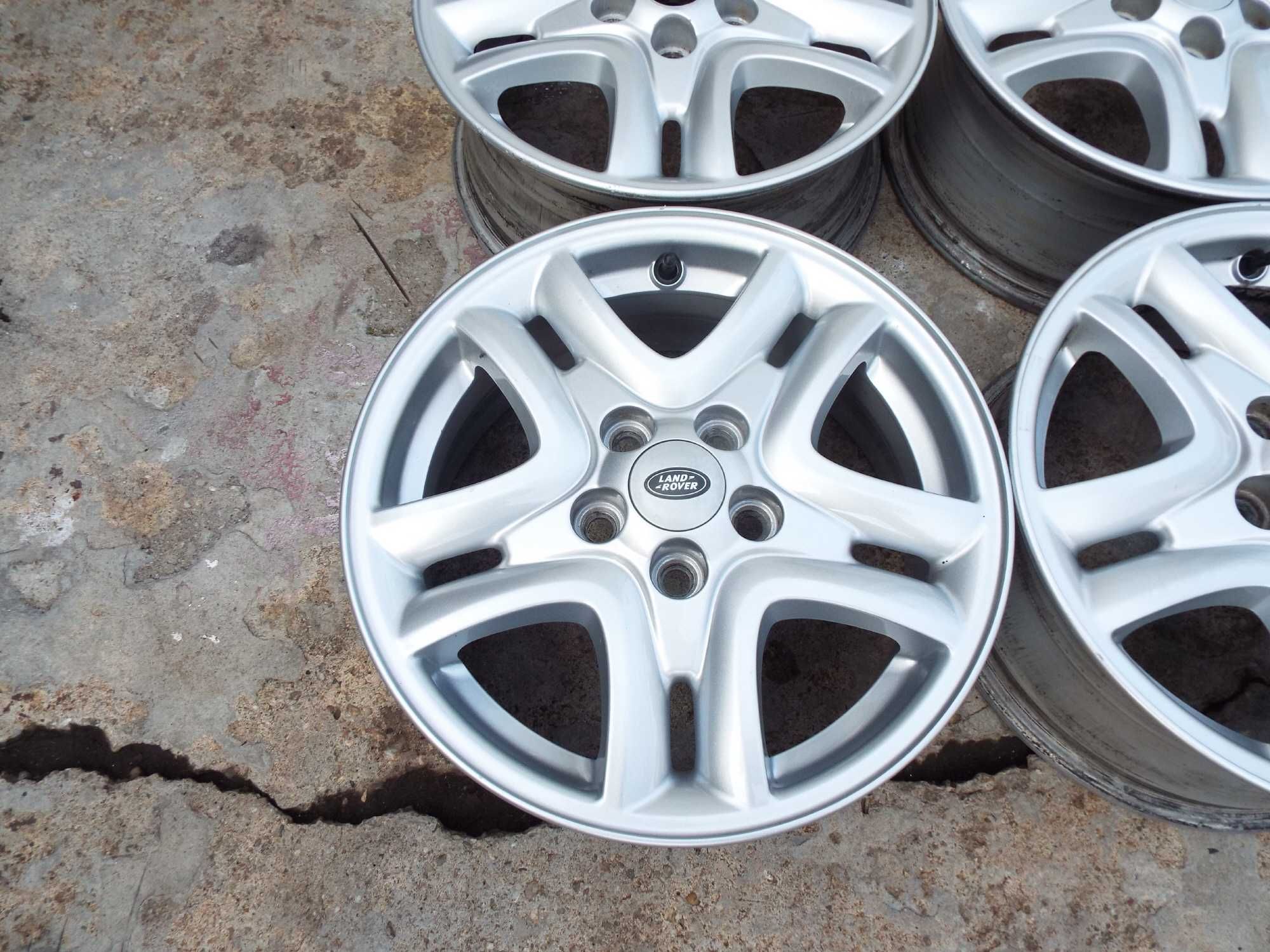 vand 4 jante aliaj pe 16" originale land rover freelander 2 pret 1200r